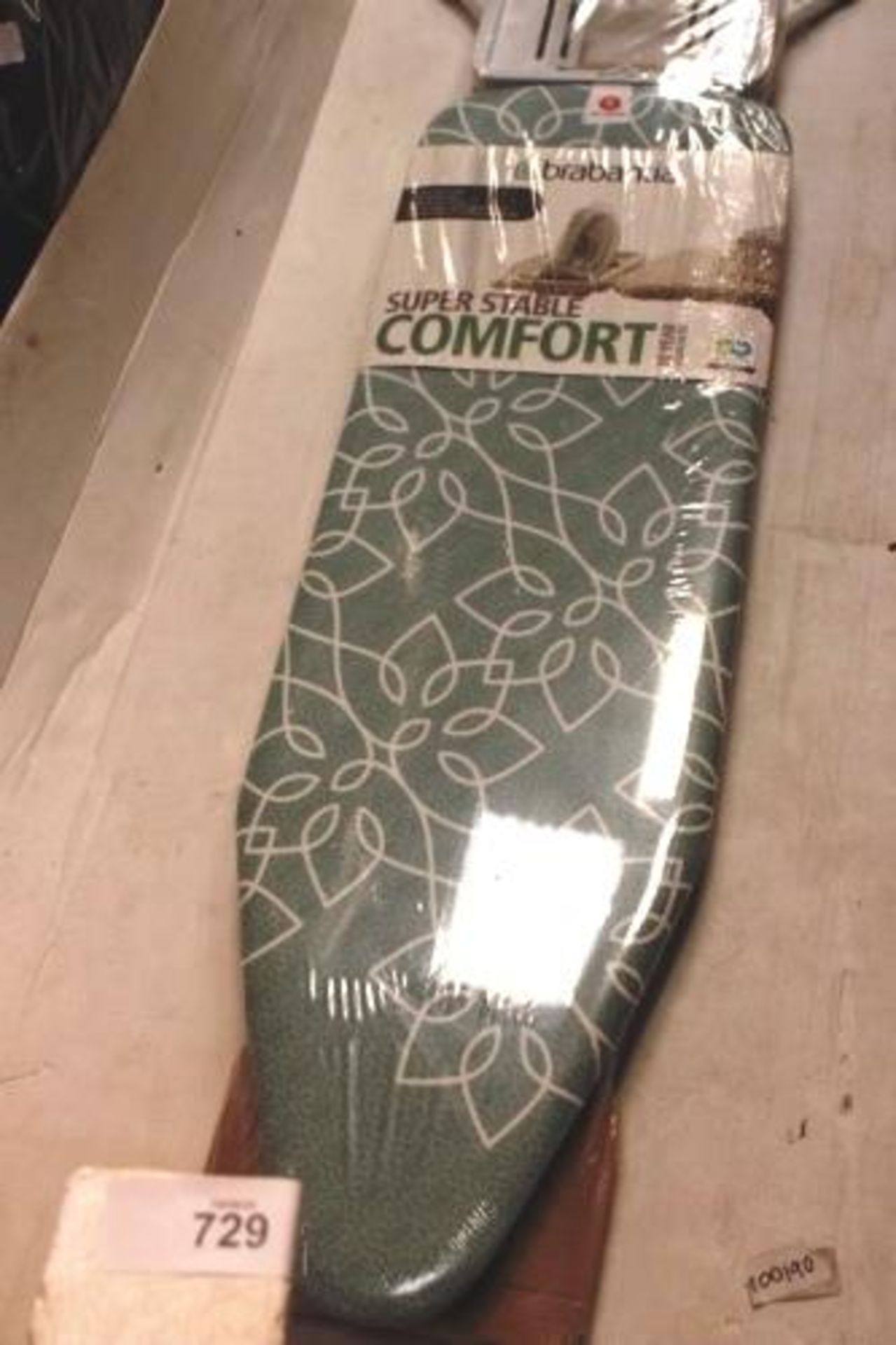 1 x Brabantia super stable comfort Mandala ironing board, Art No. 124723 - New in pack (GS11)