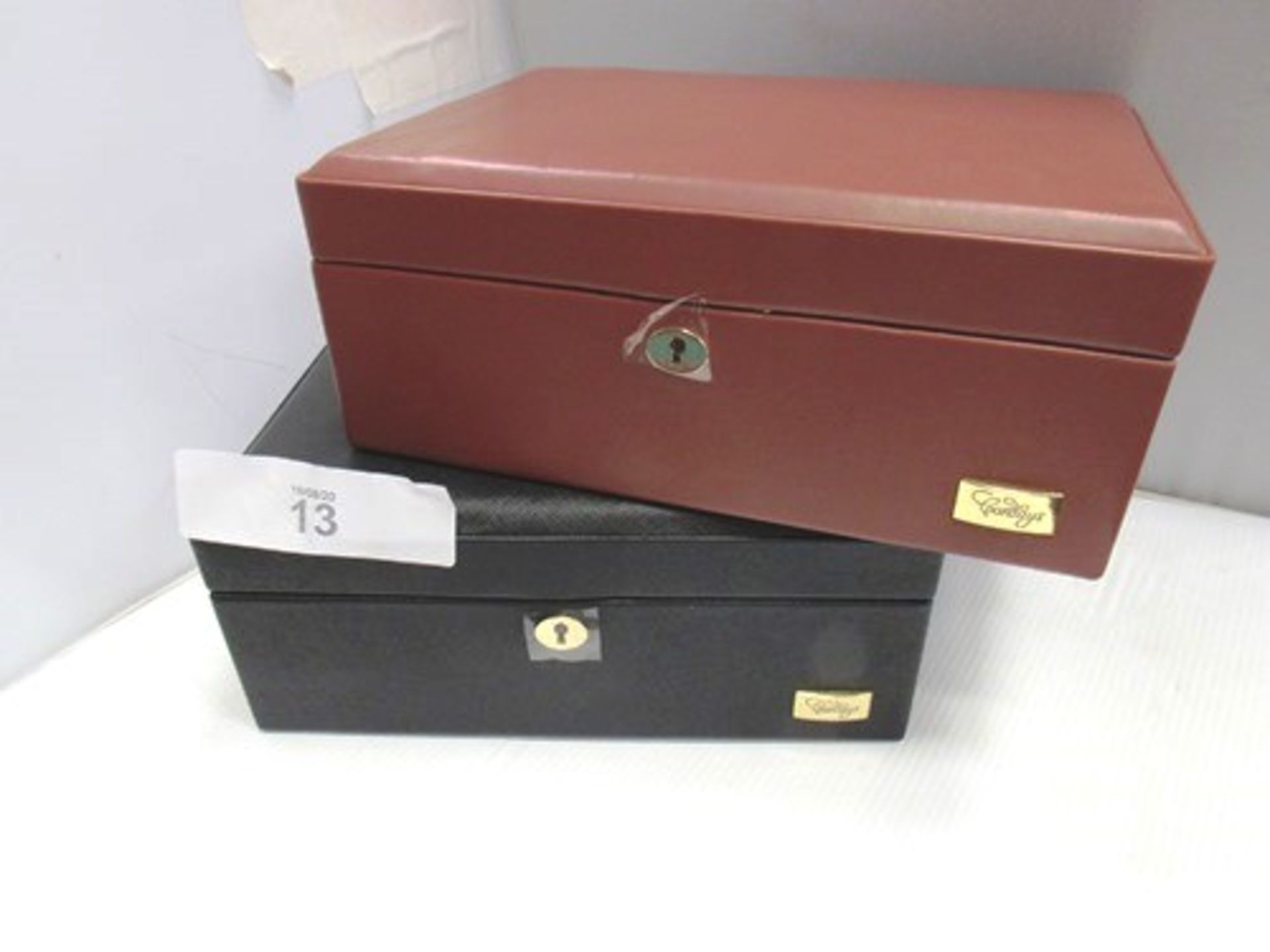 5 x Cordays jewellery cases, assorted colours and sizes - New (C6C) - Image 3 of 3