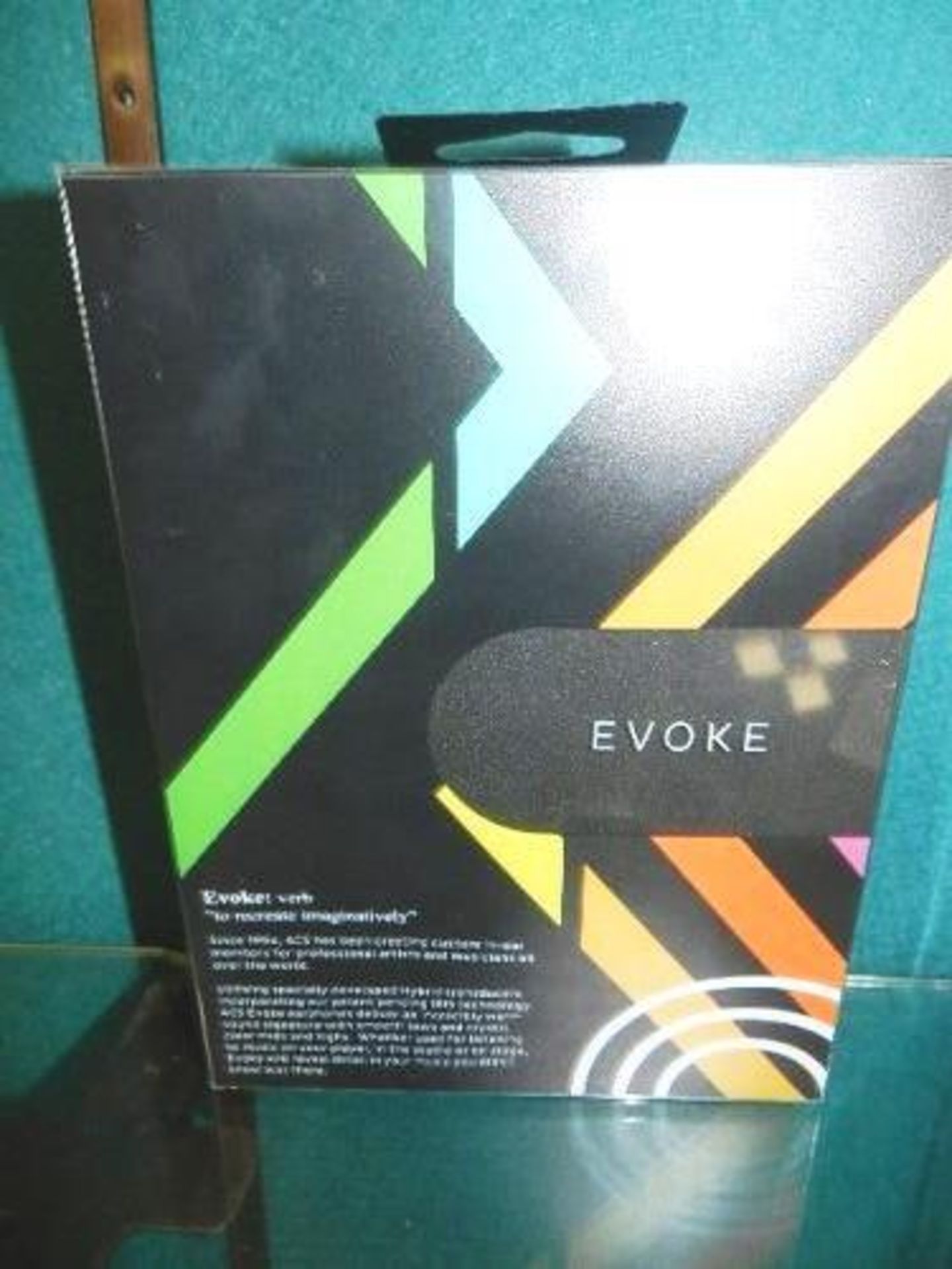 1 x ACS Evoke Verb Studio Series noise isolating in-ear monitors - New (C13B)