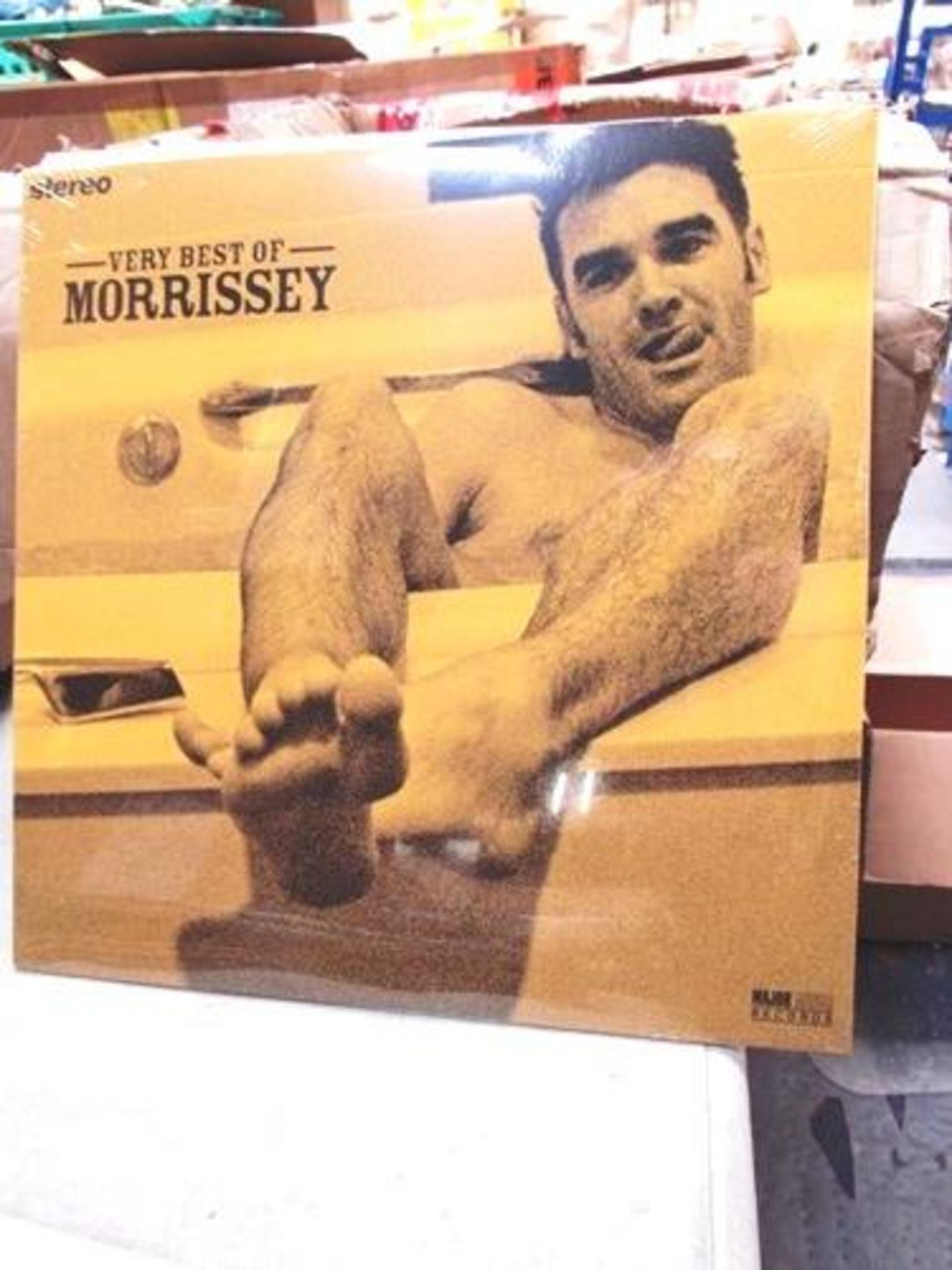 8 x The Very Best of Morrissey vinyl's - New (vinyl table)