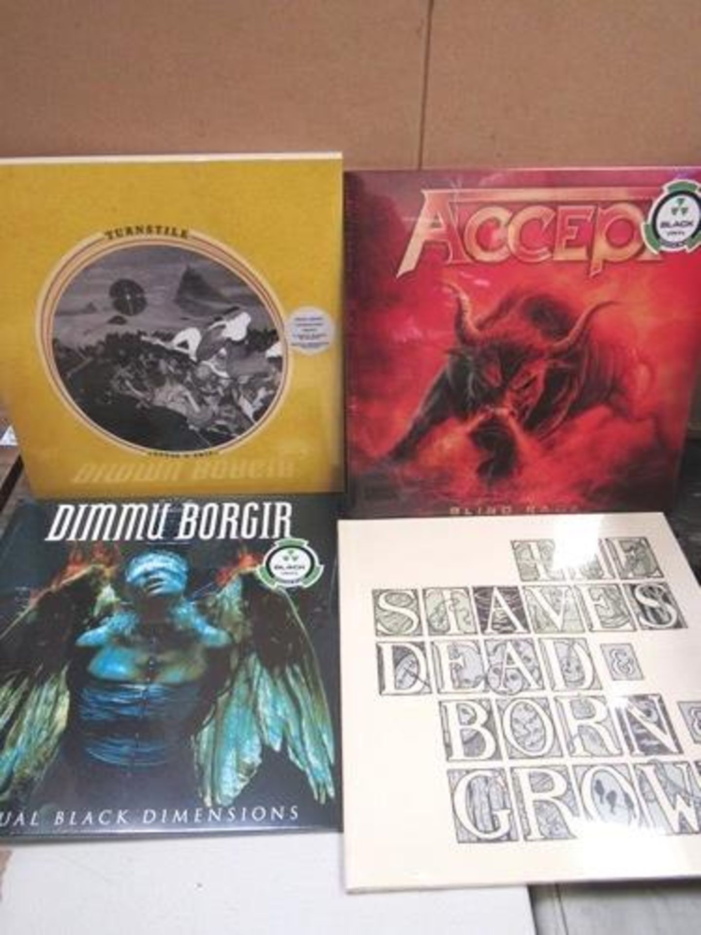 12 x vinyl's comprising Mindless Sinner Limited Edition, Malice, Inglorious, Velvet Viper, The