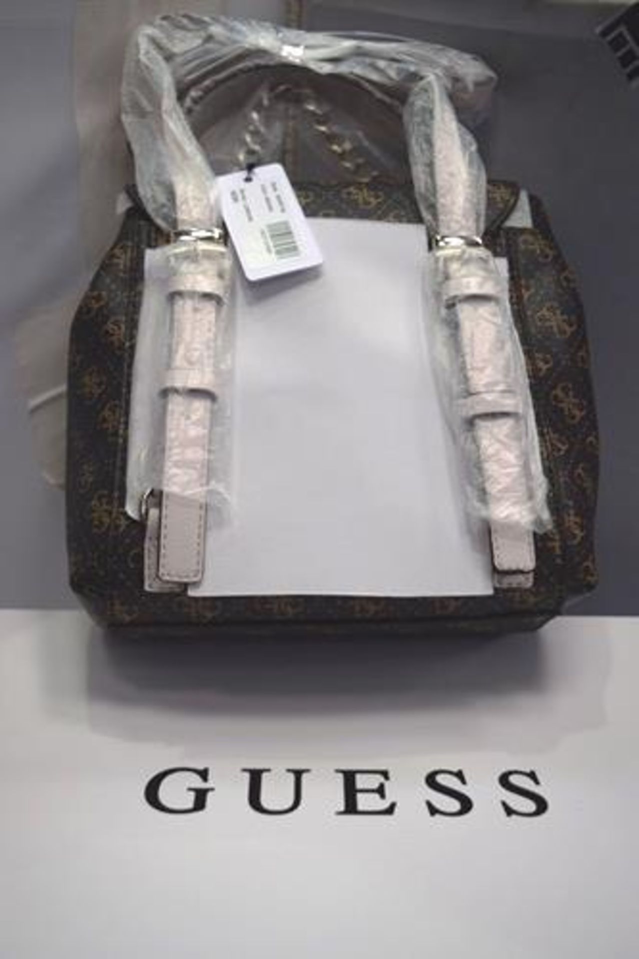 Guess ladies brown backpack/shoulder bag, style SG767132 - New (C12B) - Image 2 of 2