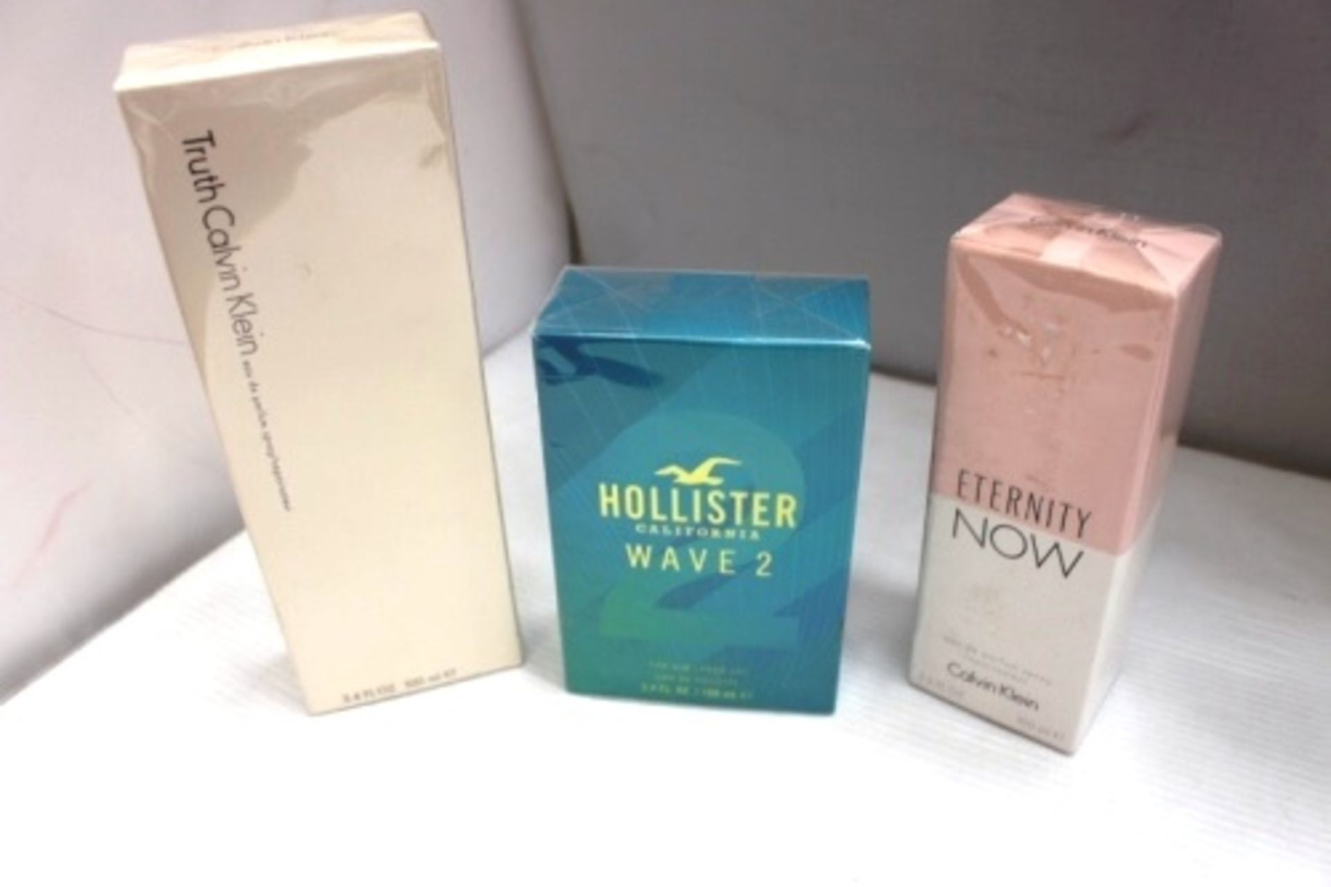 Calvin Klein Eternity Now 100ml EDP, Calvin Klein Truth 100ml EDP, Hollister California Wave 2 100ml - Image 2 of 2