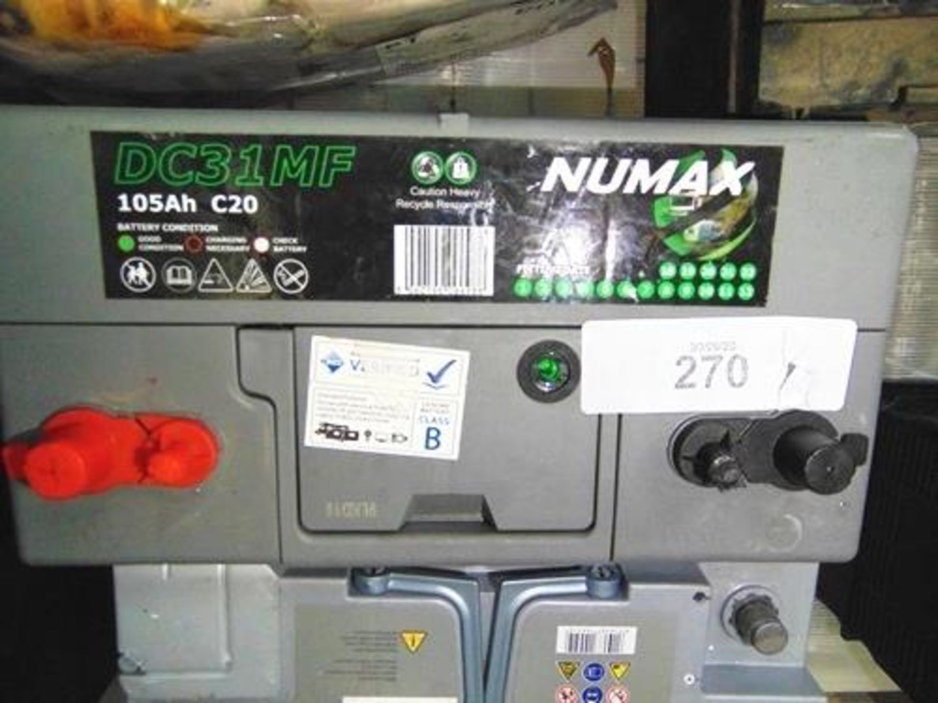 Numax DC31 MF 105ah C20 12V leisure battery - New (GS7)