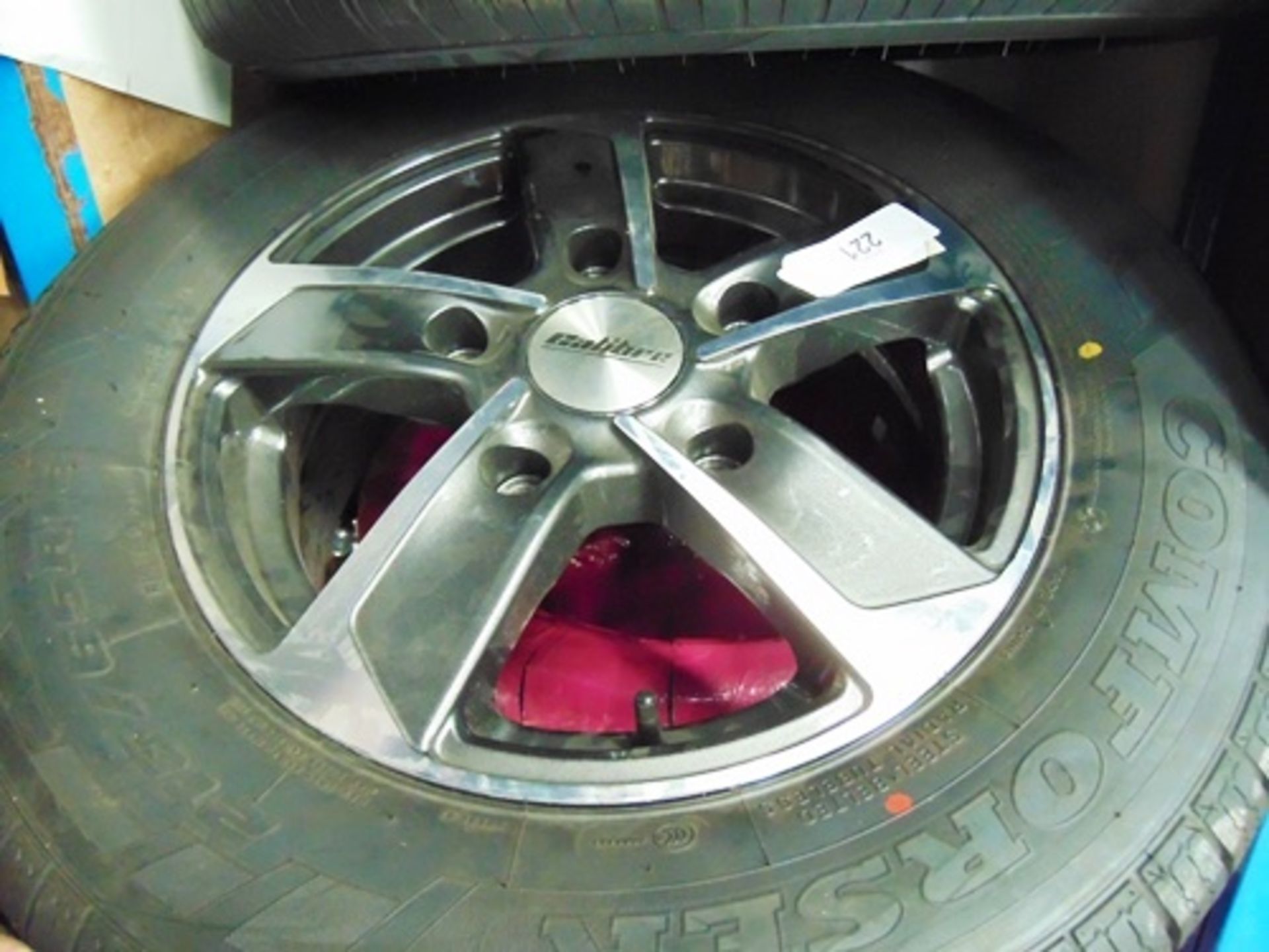 Calibre alloy wheel, 5 spoke, TR36 16" x 6.5" JJ, PCD 5 x 155 with Comforser CF2000 215/65/16 tyre - - Image 2 of 3