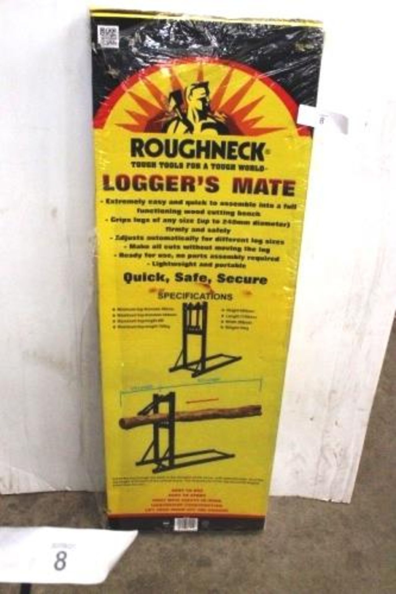 1 x Roughneck logger's mate cutting bench, stock code 65-690 (TC2)