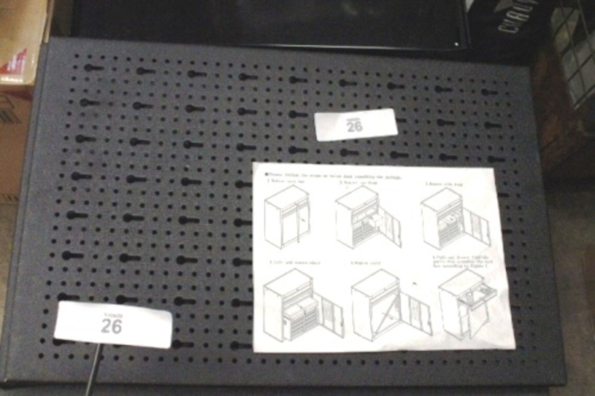 2 x Dirty Tools Pro portable tool chest bases, 52 x 28 x 62cm and 3 x rectangular tool hanging - Image 5 of 5