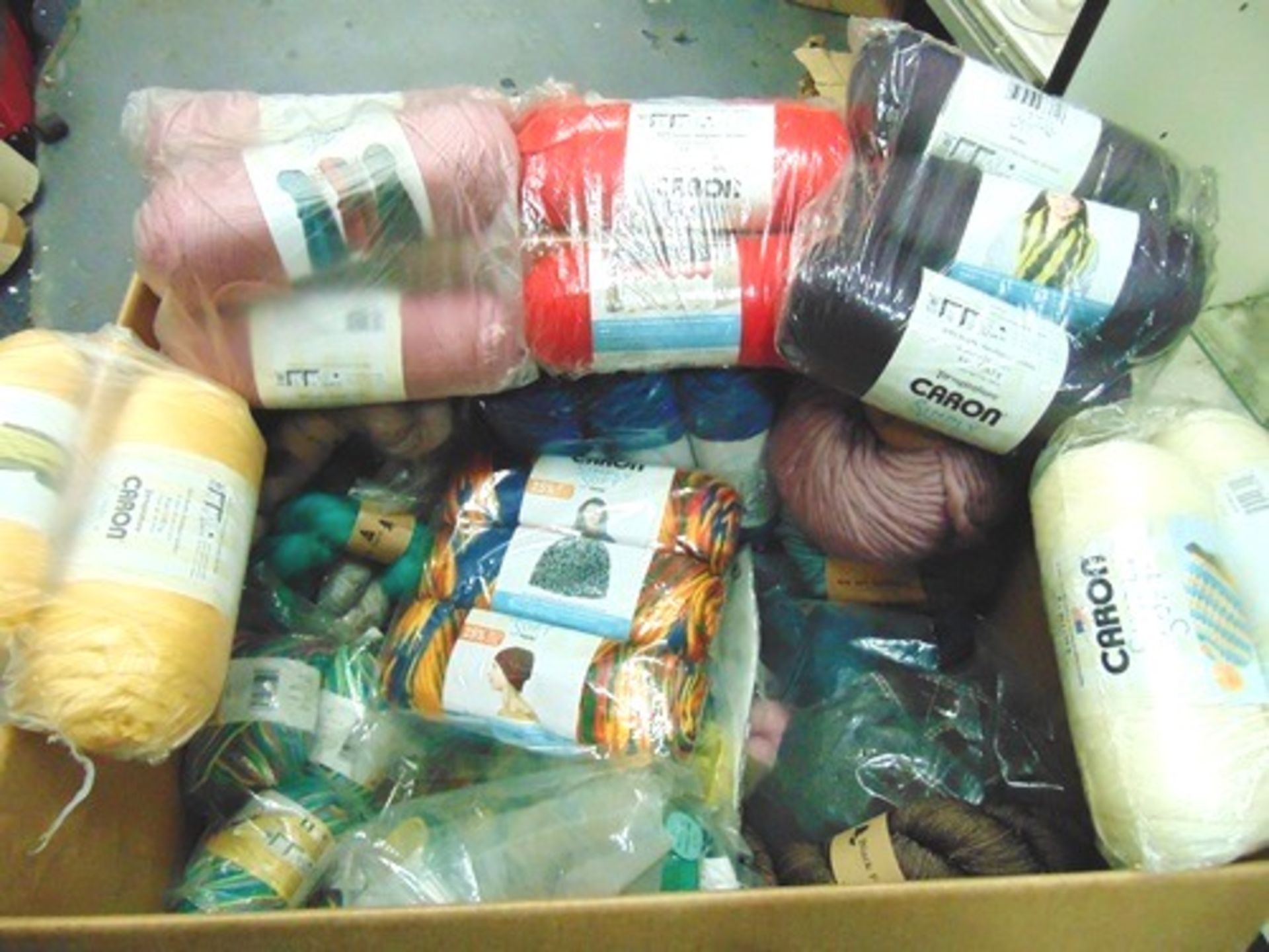 A quantity of thread including acrylic, cotton 4 ply, wool, Merino superwash etc. brands include