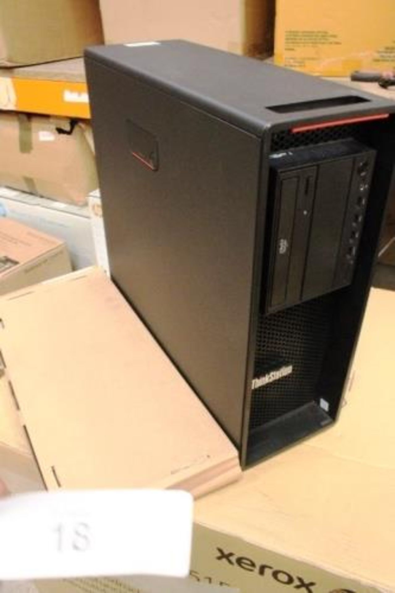 Lenovo ThinkStation P520 PC tower workstation, model 30BQSO2AOO, minimum spec. Windows 10, 16gb Ram, - Image 4 of 6