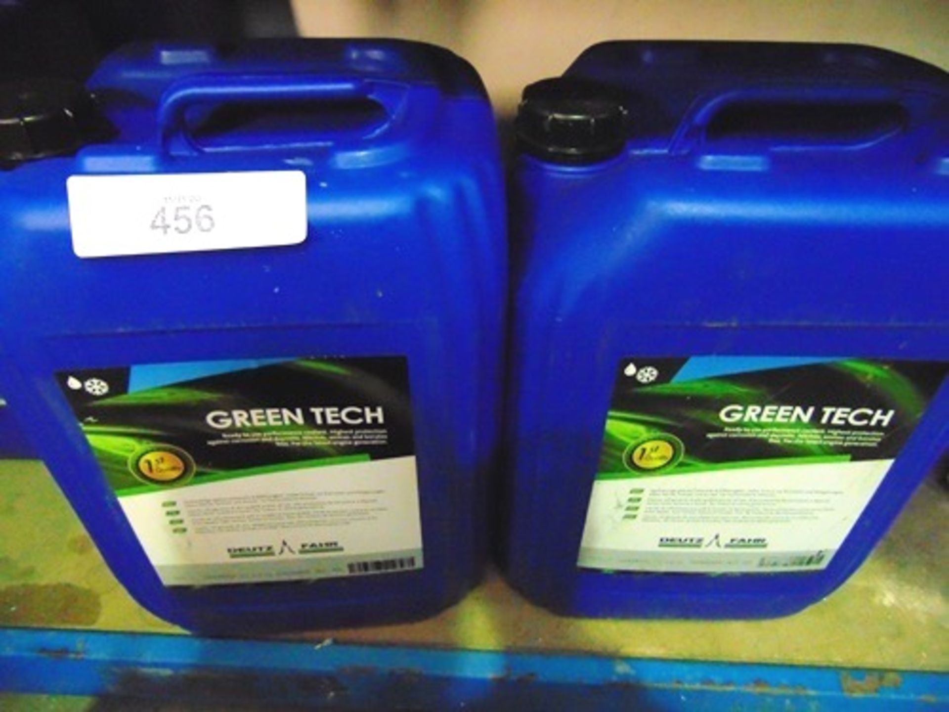 2 x 20ltr Green Tech Performance pre-diluted agricultural tractor coolant, item no. 04439702.2/L (