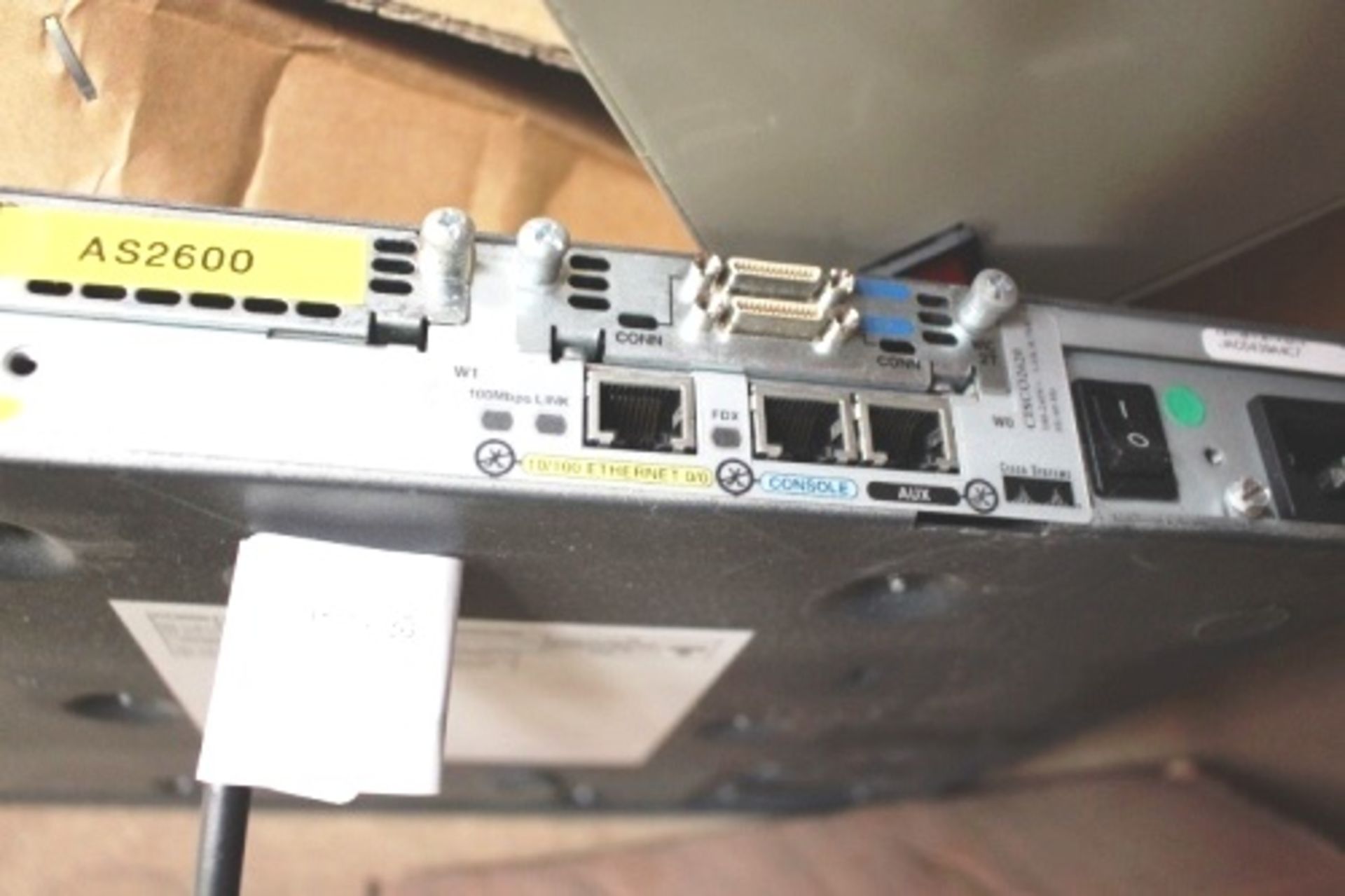 1 x Cisco 2621XM 4 port switch, 1 x Cisco 2620 3 port switch and 1 x PDU Expert UK power switch, - Image 3 of 5