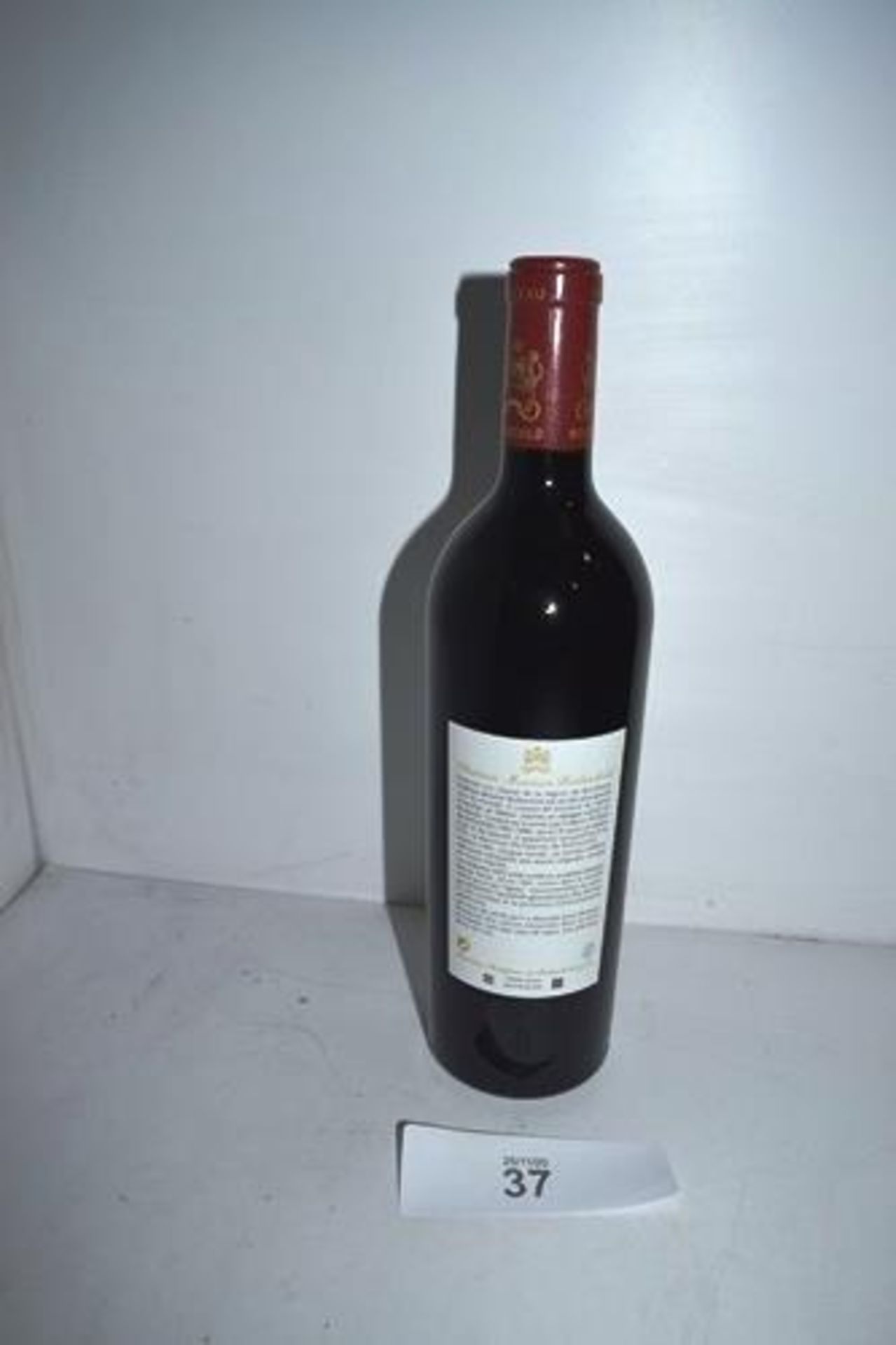 1 x bottle of Chateau Mouton Rothschild Pauillac 2007 (1) (Cab1) - Image 2 of 2