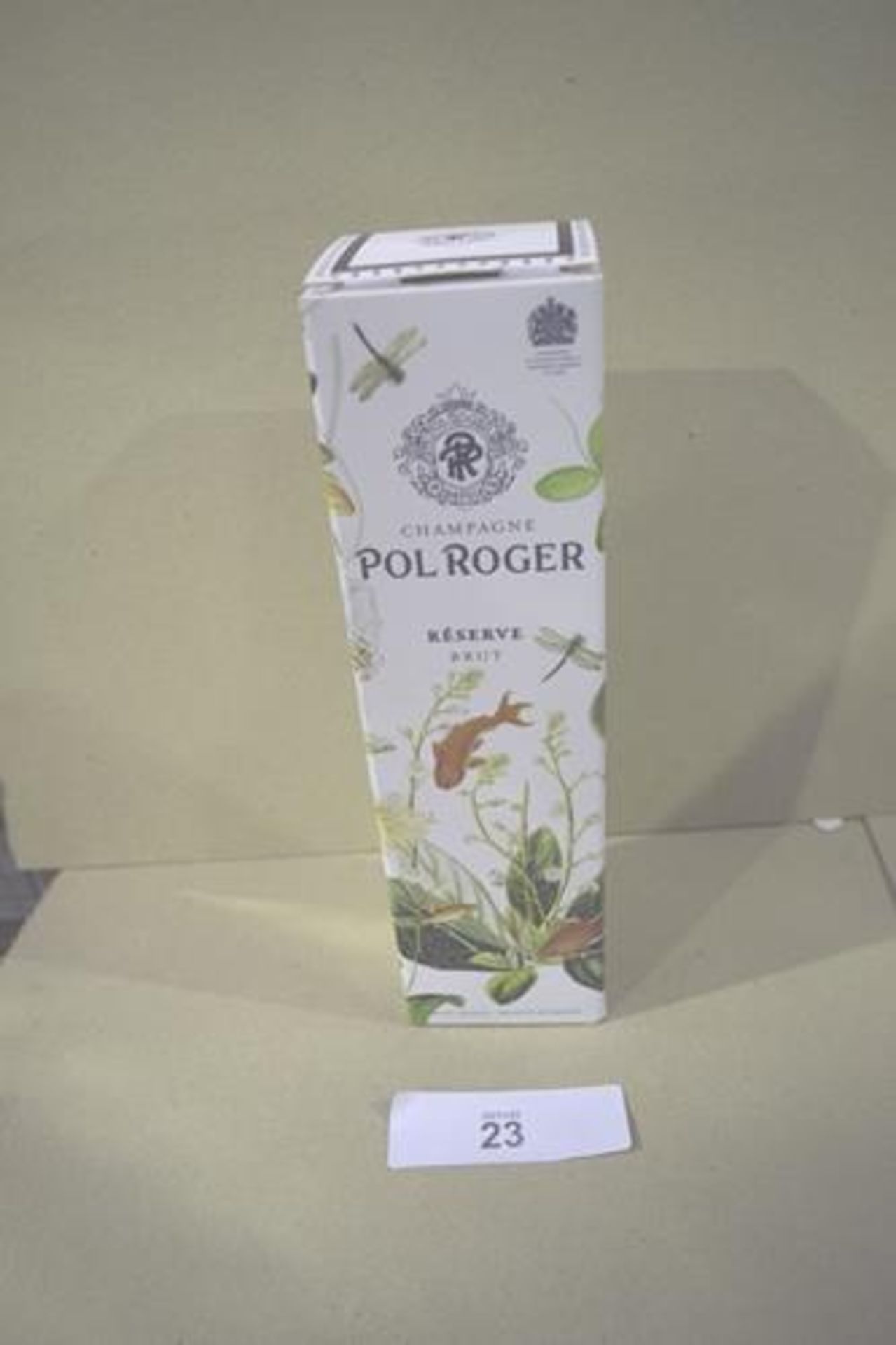 6 x 750ml bottles of Pol Roger Brut Reserve non-vintage champagne (6) (ES16)