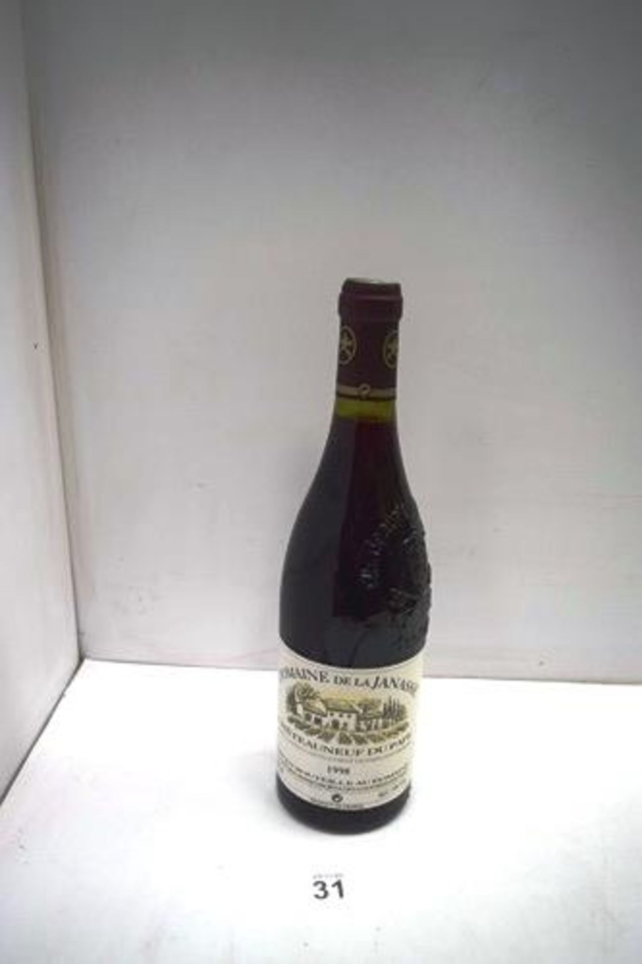 11 x bottles of Domaine De La Janasse Chateauneuf-du-Pape 1998 in cardboard carton (11) (ES16)