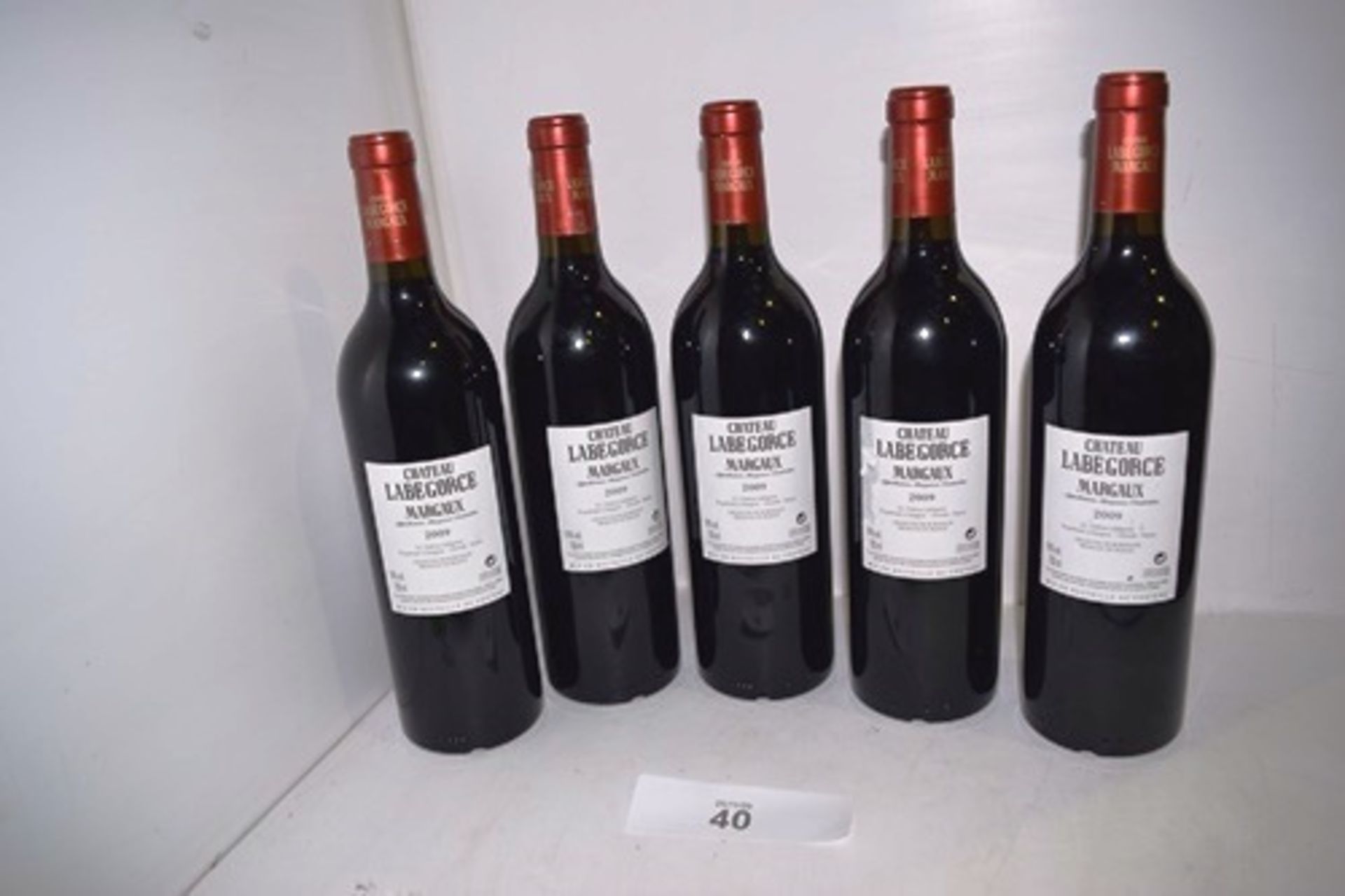 5 x bottles of Chateau Labegorce Margaux 2009 (5) (Cab1) - Image 2 of 2