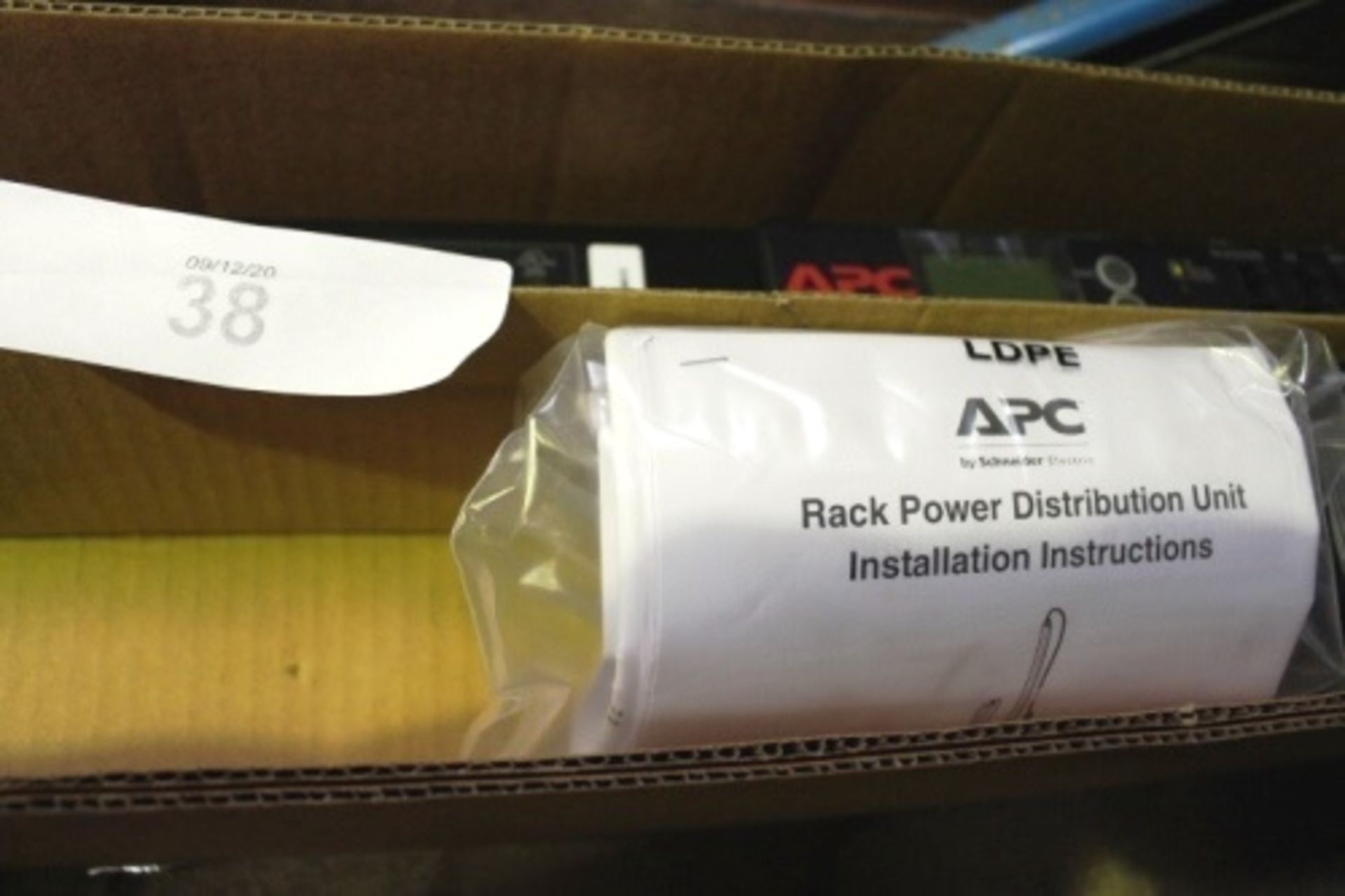 An APC rack mounted metered power distribution unit, model AP8858EU3, RRP £500.00 - New in box, - Image 2 of 2