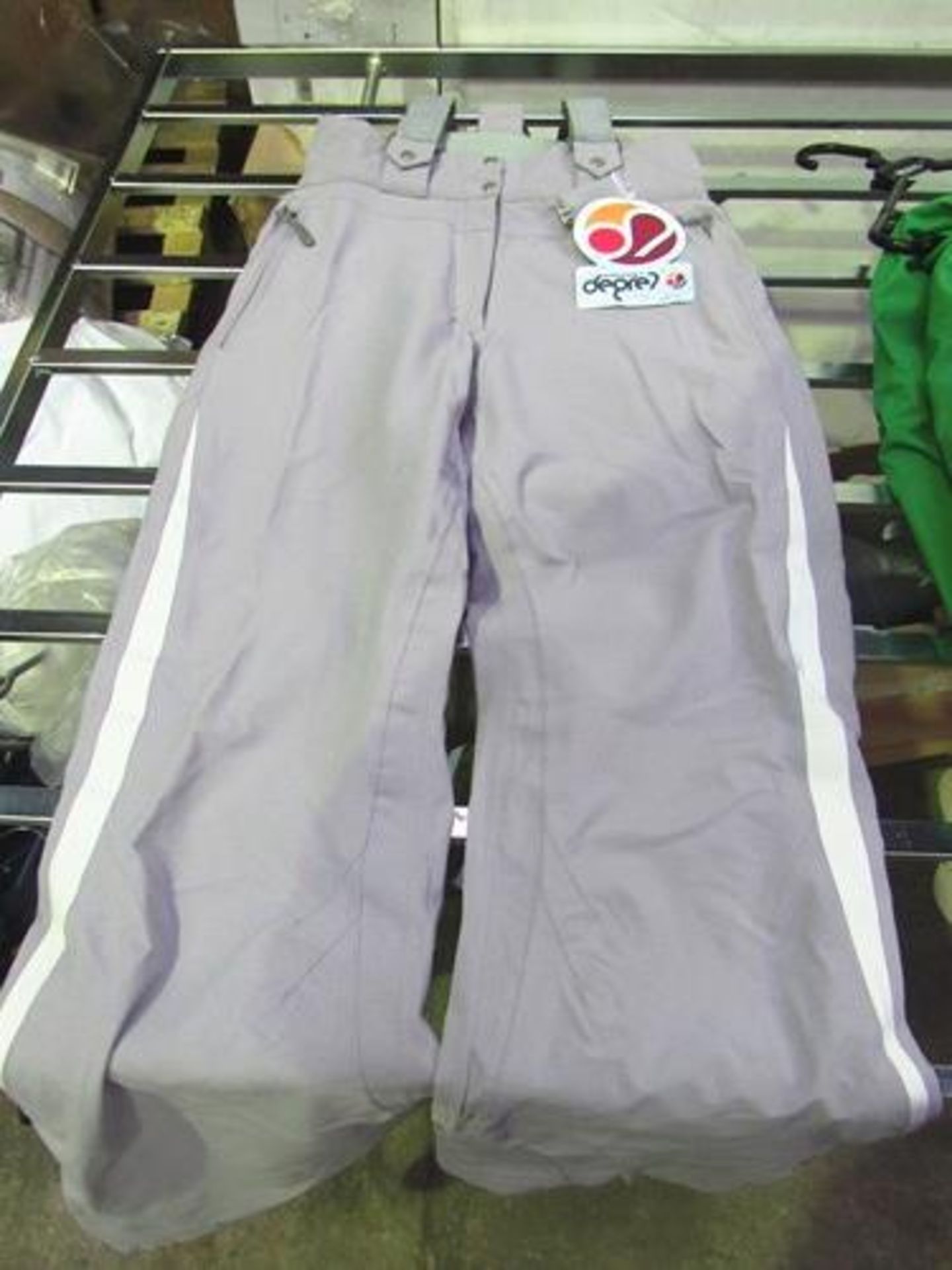 1 x Degre7 ladies ski pants, size small, braces slightly soiled in storage, and 1 x Eider Thea