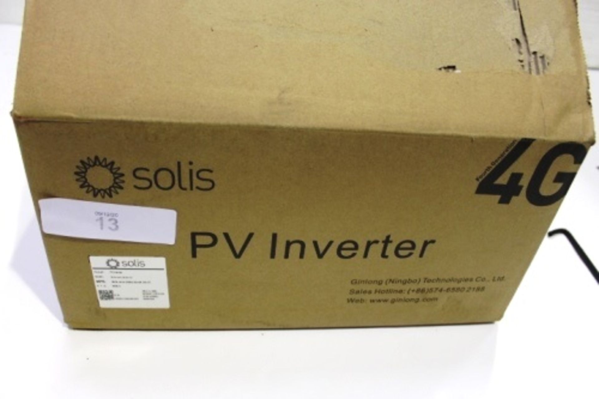 A Solis 4th Generation PV inverter, model Solis Mini 30 00-4G - New in box (ES2)