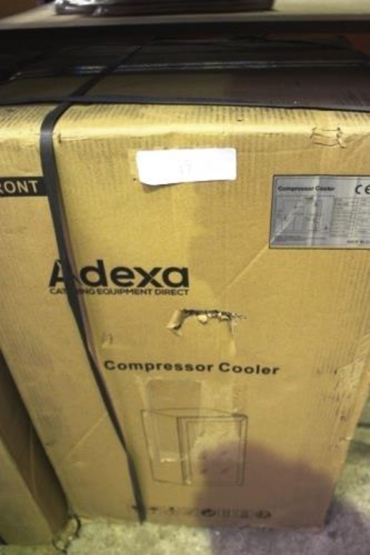 An Adexa compressor cooler/fridge, model CW-85, 80ltr, RRP £170.00 - Sealed new in box (ES7)