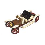 A Mamod tinplate model car