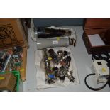 A quantity of radio valves etc.