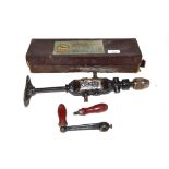 A Polish Derby hand driven breast drill