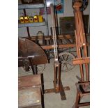 A large artist's easel, AF