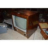 A vintage Bush television