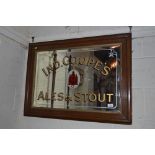 An "Ind, Coope's Ales and Stout" advertising mirro