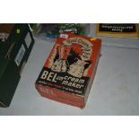 A Bel Real Cream maker, in original box