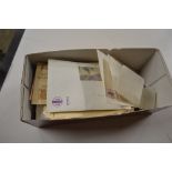 A shoe box full of Italian stamps, covers, all per