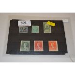 Early mint Belgian, French and Dutch stamps on sma