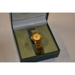 A boxed ladies Gucci watch with paperwork No.33200