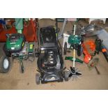 A McCulloch petrol rotary lawn mower