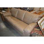 A three seater sofa bed