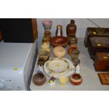 A quantity of decorative china; pottery items etc