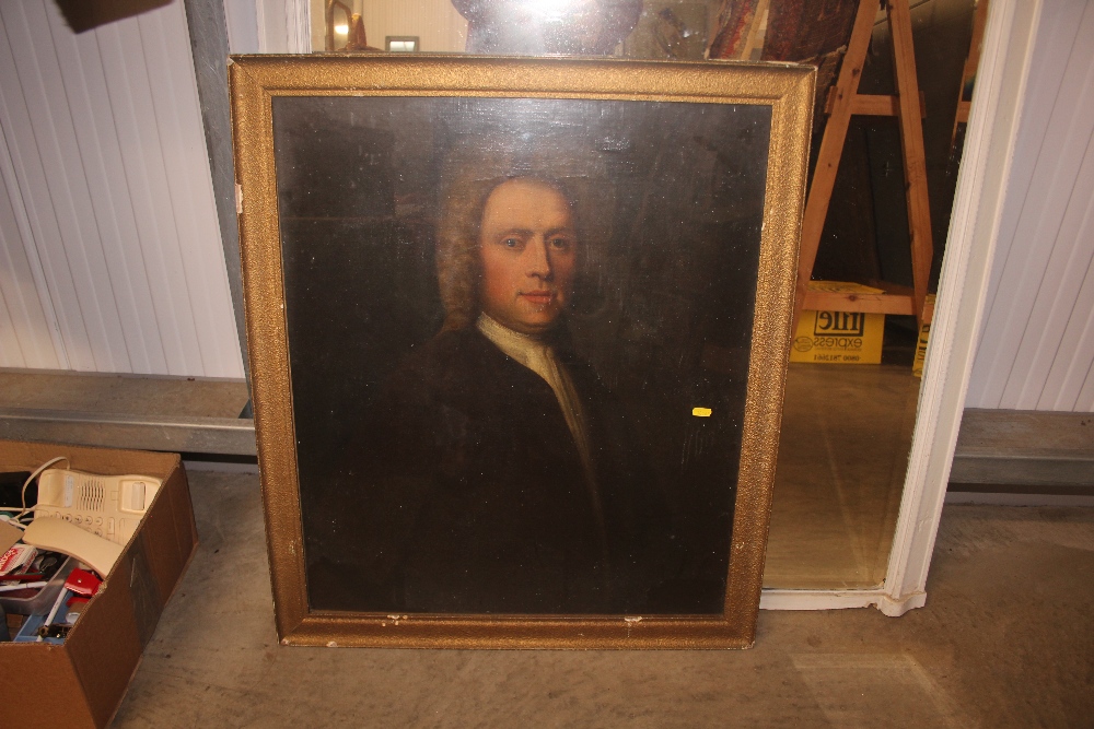 A pair of gilt framed 19th Century portrait oils " - Image 2 of 9