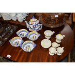 A collection of Art Deco style German teaware; and