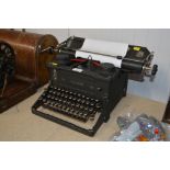 An Imperial typewriter