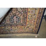 An approx 11'9" x 9' Prado Orient Keshan carpet