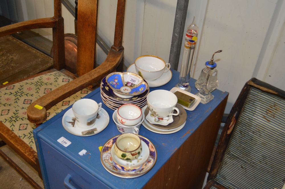 A quantity of mostly 19th Century mixed china cup