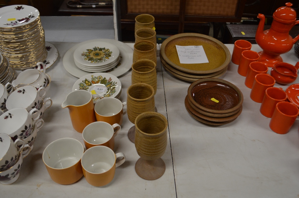 A quantity of Royal Doulton Forest Flower tea cups