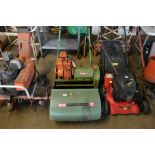 A Hayter Ambassador cylinder petrol lawn mower