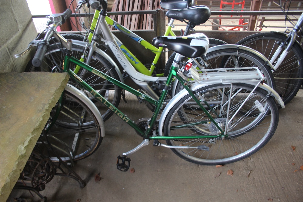 A lady's Raleigh bike
