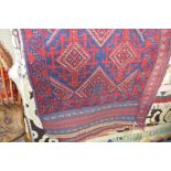 An approx 8'2" x 2'2" Mishwani runner