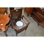 An Edwardian commode