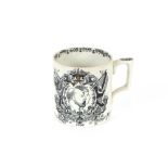 Various Edward VII Coronation mugs; and an Edward VII "In Memoriam" commemorative mug (8)