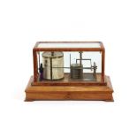 A Barograph by Negretti & Zambra, 38cm long