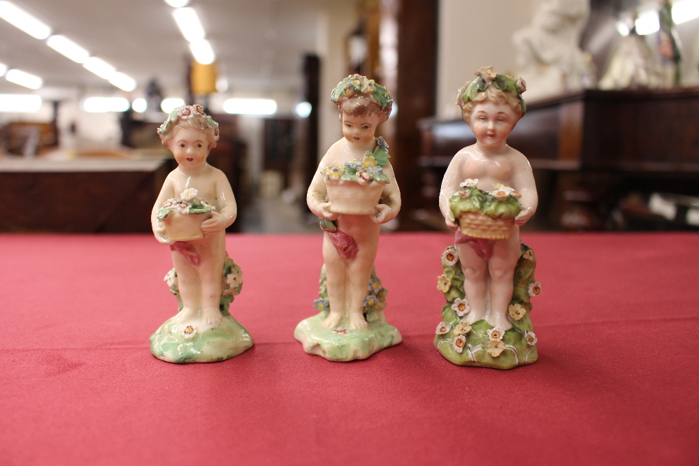 A collection of eleven English and Continental porcelain figures, some AF - Image 6 of 13