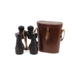 A pair of Ross Stepmur 10x50 binoculars, Ross of London, cased